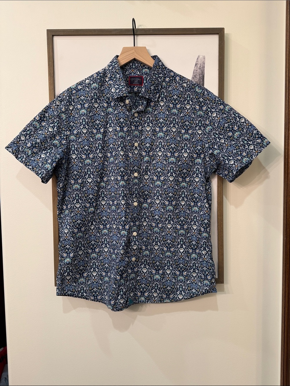 UNTUCKit Short Sleeve Button Down Shirt